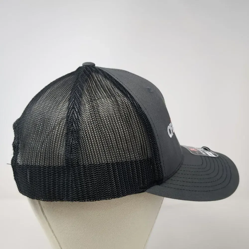 Richardson Trucker Hat Gray One Size Mesh Back Snapback New Jersey Foodbank